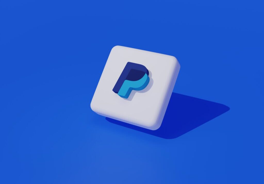digital rendition of the paypal logo
